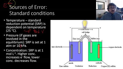 Scientists talk about "<strong>Sources of Error</strong>" in <strong>experiments</strong>. . What are the possible sources of errors in an electrolysis experiment
